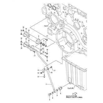 FIG 165. (63A)LUB. OIL WING PIPE