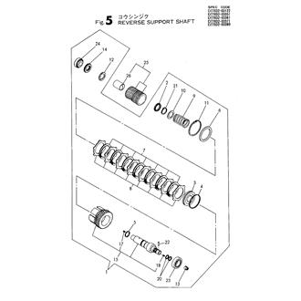 FIG 5. REVERSE SUPPORT SHAFT