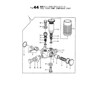 FIG 44. FUEL FEED PUMP COMPONENT PART