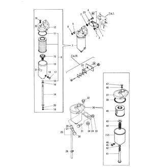 FIG 49. FUEL FILTER & WATER SEPARATOR