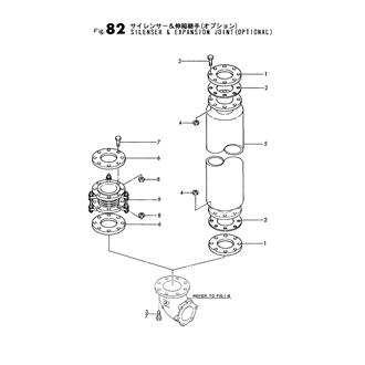 FIG 82. SILENSER&EXPANSION JOINT(OPTIO