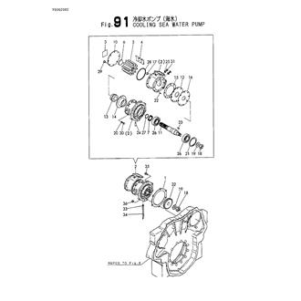 FIG 91. COOLING SEA WATER PUMP