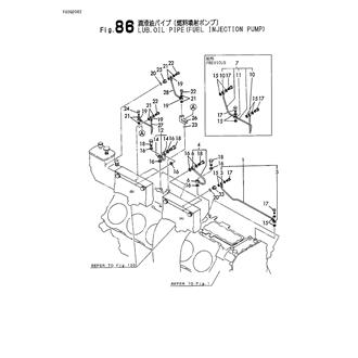 FIG 86. LUB.OIL PIPE(FUEL INJECTION PUMP)