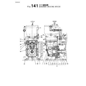 FIG 141. GOVERNOR DRIVING DEVICE