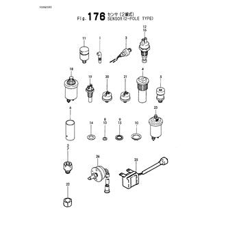 FIG 176. SENSOR(2-POLE TYPE)