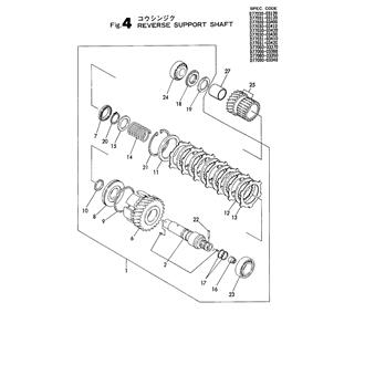 FIG 4. REVERSE SUPPORT SHAFT