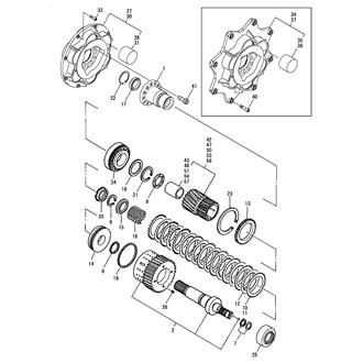 FIG 26. (3A)INPUT SHAFT & FLEXIBLE COUPLING(YX-120-4/YX-120-5)