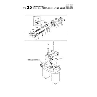 FIG 25. LUB.OIL PRESS.REGULATING VALVE