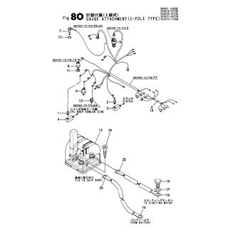 FIG 80. INSTRUMENT PANEL ATTACHMENT