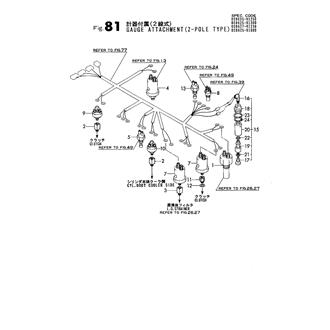 FIG 81. INSTRUMENT PANEL ATTACHMENT