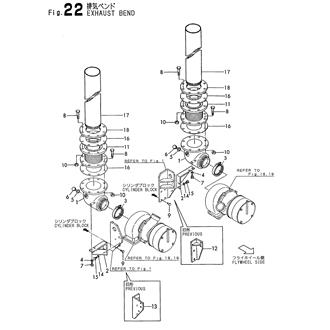 FIG 22. EXHAUST BEND