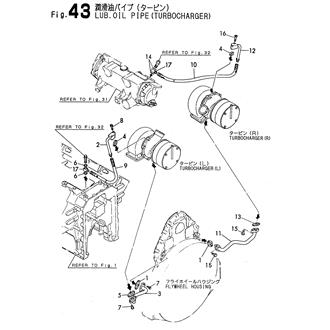 FIG 43. LUB.OIL PIPE(TORBOCHARGER)