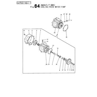 FIG 64. COOLING FRESH WATER PUMP