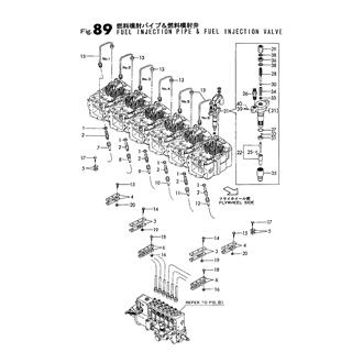 FIG 89. FUEL INJECTION PIPE & FUEL INJECTION VALVE