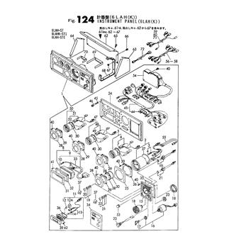 FIG 124. INSTRUMENT PANEL(6LAH(K))