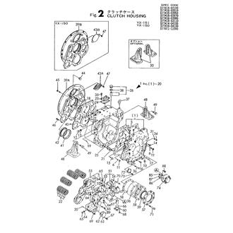 FIG 2. CLUTCH HOUSING(YX-151,YX150)