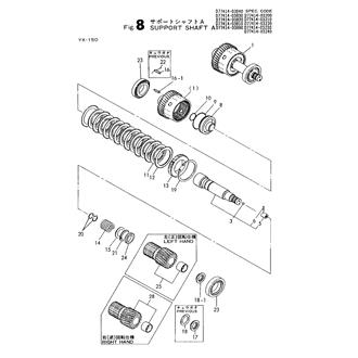 FIG 8. SUPPORT SHAFT A(YX-150)