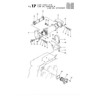 FIG 17. L.O.COOLER & L.O.STRAINER