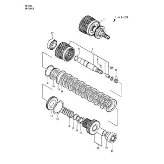 FIG 7. SUPPORT SHAFT(A)(YX-180)