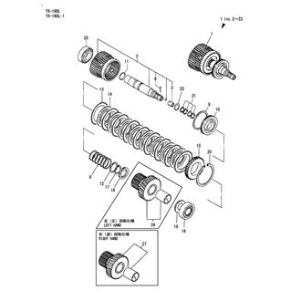 FIG 8. SUPPORT SHAFT(A)(YX-180L)