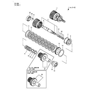 FIG 12. SUPPORT SHAFT(C)(YX-180L)