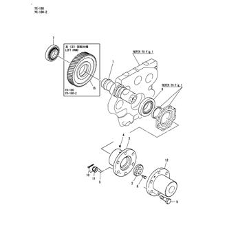 FIG 13. OUTPUT SHAFT(YX-180)