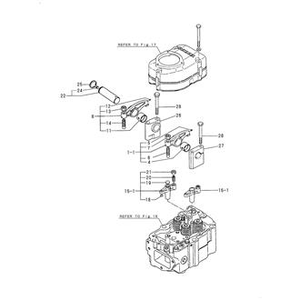 FIG 16. SUC./EXH.VALVE ROCKER ARM