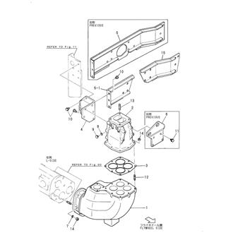 FIG 21. EXHAUST CONNECTING PIPE(L-SIDE)