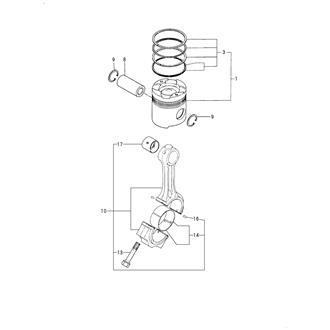 FIG 41. PISTON & CONNECTING ROD