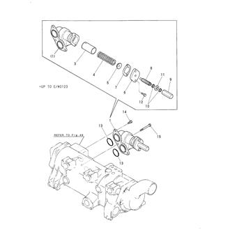 FIG 50. LUB.OIL PRESSURE REGULATING VALVE(PREVIOUS)