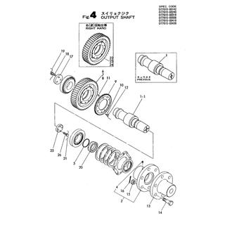 FIG 4. OUTPUT SHAFT