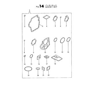 FIG 14. GASKET SET(OPTION)