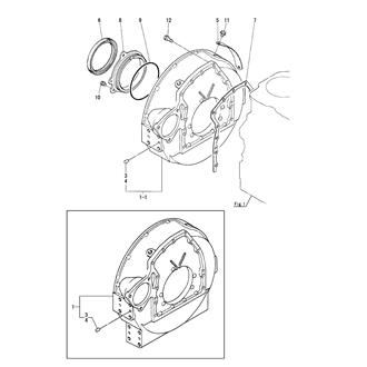 FIG 4. FLYWHEEL HOUSING