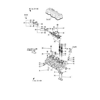 FIG 11. CYLINDER HEAD(6GH1-HT)