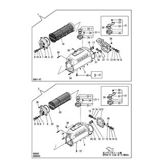 FIG 39. COOLING FRESH WATER COOLER(6GH1-HT/6GH50/6GHD50)