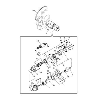 FIG 63. STARTING MOTOR(UP TO 1990.4)