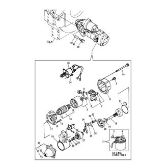 FIG 64. STARTING MOTOR(1990.4 TO 2009.10)