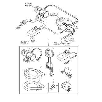 FIG 76. BILGE PUMP(STD)(UP TO 1993.11)