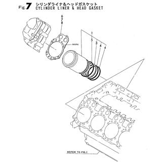 FIG 7. CYLINDER LINER & HEAD GASKET