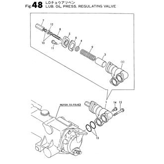 FIG 48. LUB. OIL PRESS.REGULATING VALVE