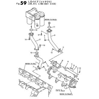 FIG 59. LUB. OIL LINE(OUT SIDE)