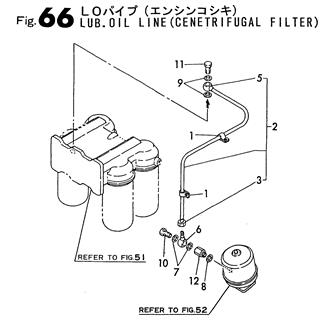 FIG 66. LUB. OIL LINE(CENTRIFUGAL FILTER)