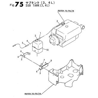 FIG 75. SUB TANK(3.4L)