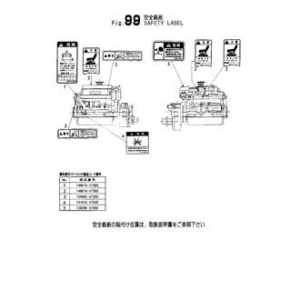 FIG 99. SAFETY LABEL