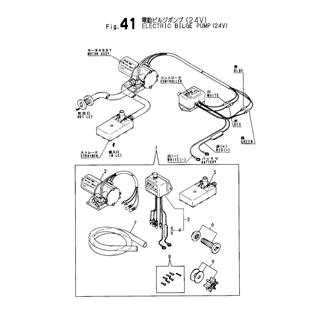 FIG 41. ELECTRIC BILGE PUMP(24V)