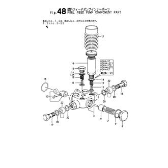 FIG 48. FUEL FEED PUMP COMPONENT PART