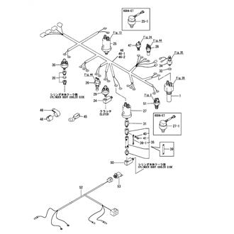 FIG 79. WIRE HARNESS & SENSOR(EARTH FLOAT TYPE)(FROM 1992.12)