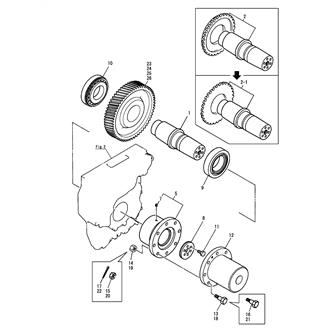 FIG 7. OUTPUT SHAFT & COUPLING(YX-120-2)