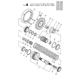 FIG 4. INPUT SHAFT & ELASTIC JOINT