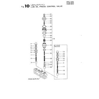 FIG 10. LUB.OIL PRESS.CONTROL VALVE